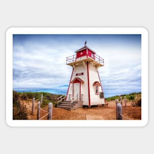 Covehead Lighthouse PEI 11 Sticker